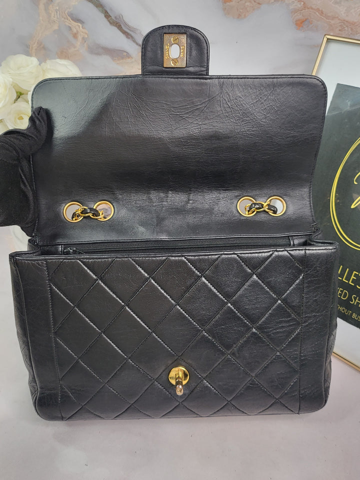 Chanel Lambskin Vintage Diana Flap