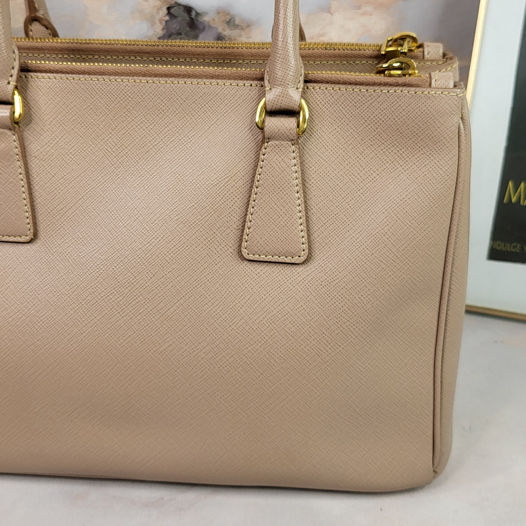 Prada Saffiano Two-Zip Galleria Bag Medium