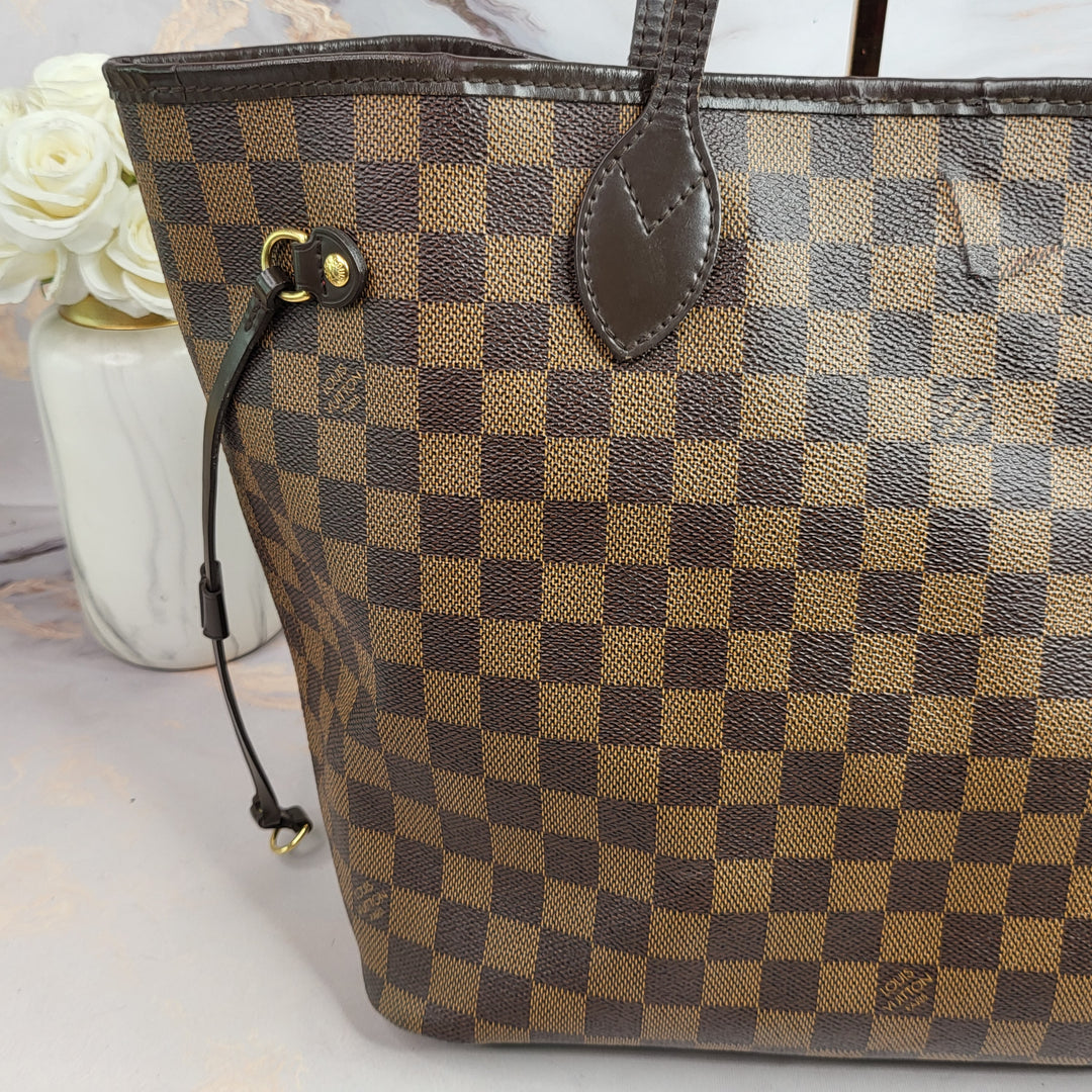 Louis Vuitton Damier Ebene Neverfull MM