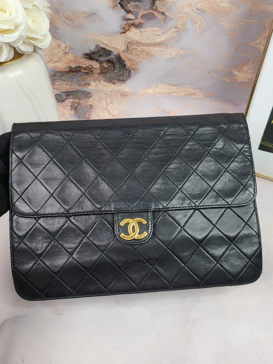 Chanel Lambskin Vintage Medium Flap