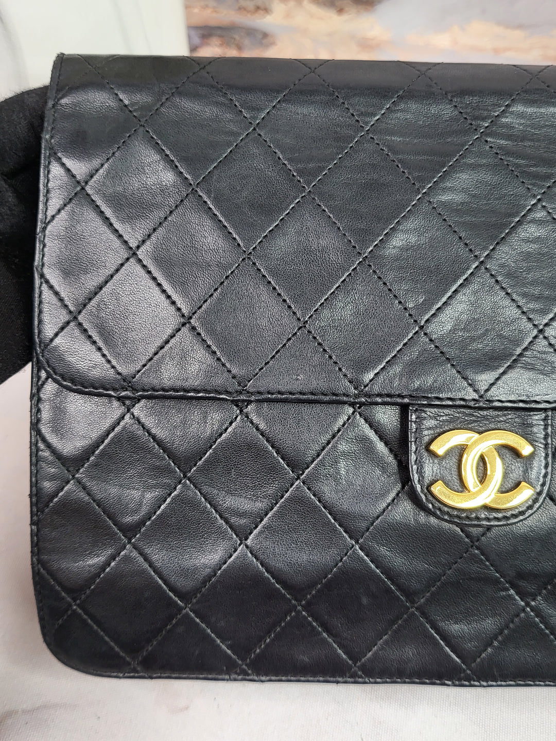 Chanel Lambskin Vintage Medium Flap