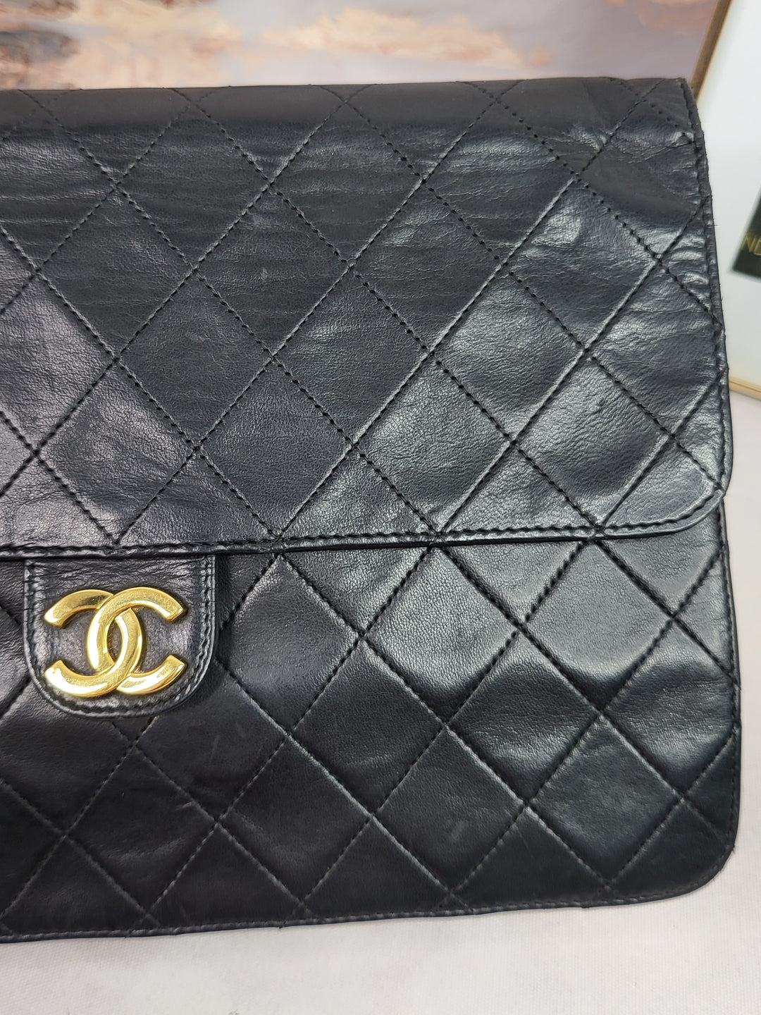 Chanel Lambskin Vintage Medium Flap