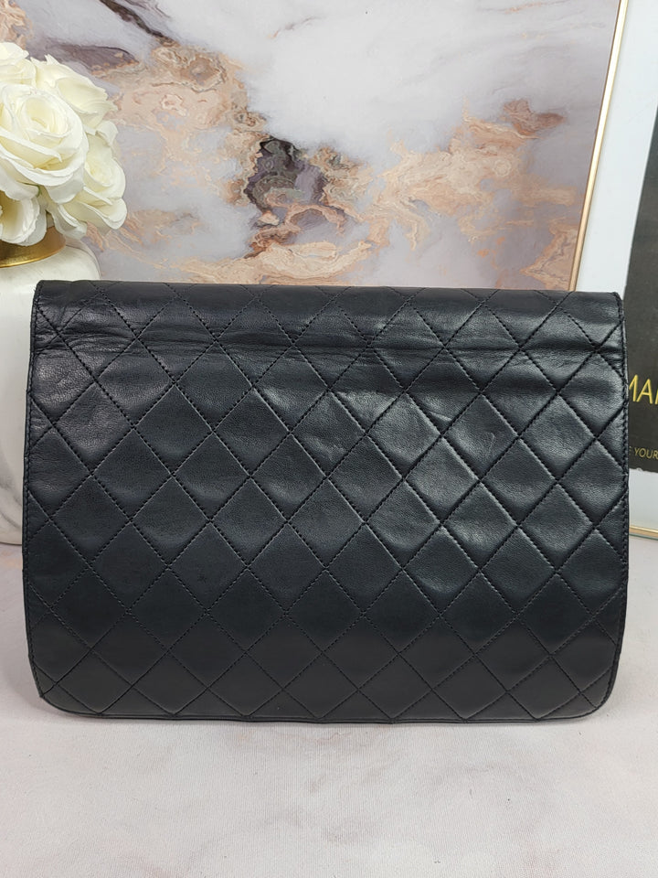 Chanel Lambskin Vintage Medium Flap