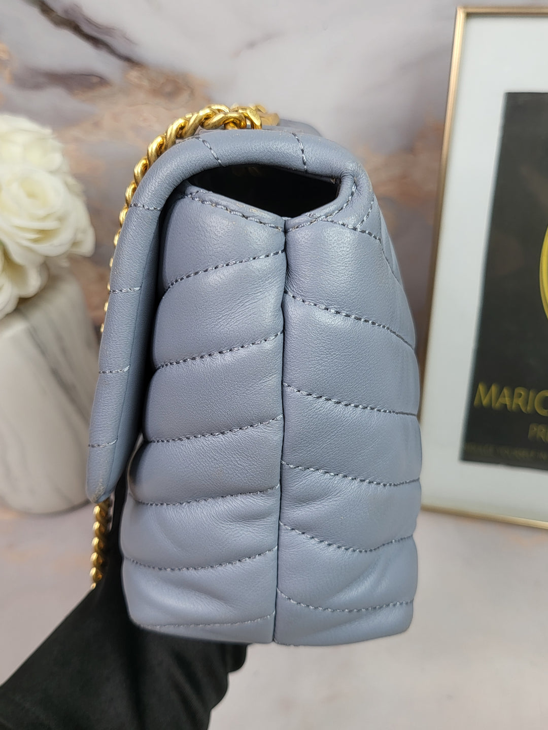 Tory Burch Small Quilted Chevron Kira