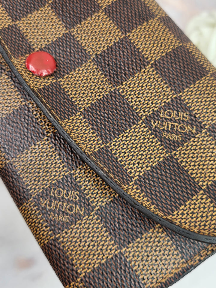 Louis Vuitton Damier Ebene Emilie Wallet