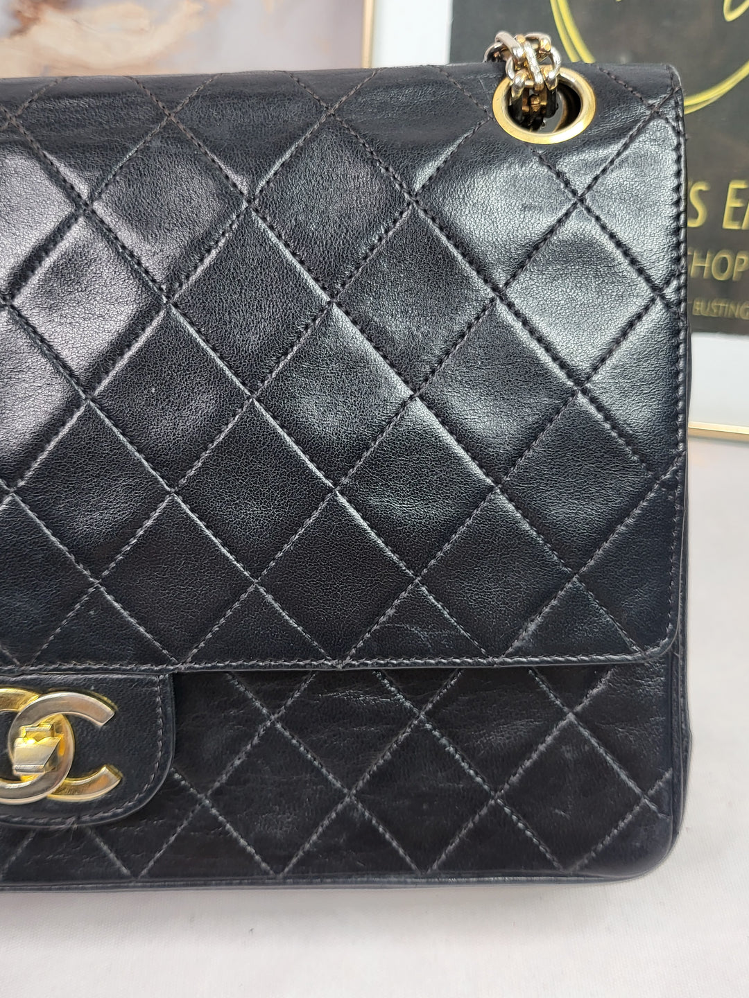 Chanel Lambskin Paris Edition Double Flap