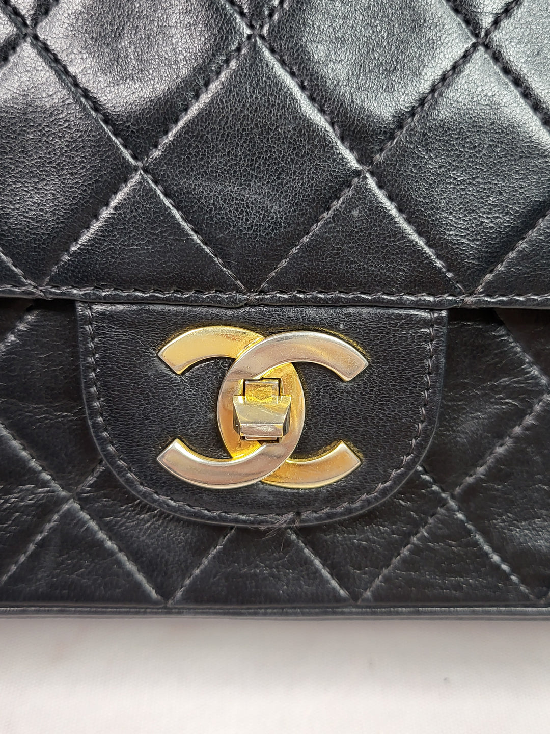 Chanel Lambskin Paris Edition Double Flap