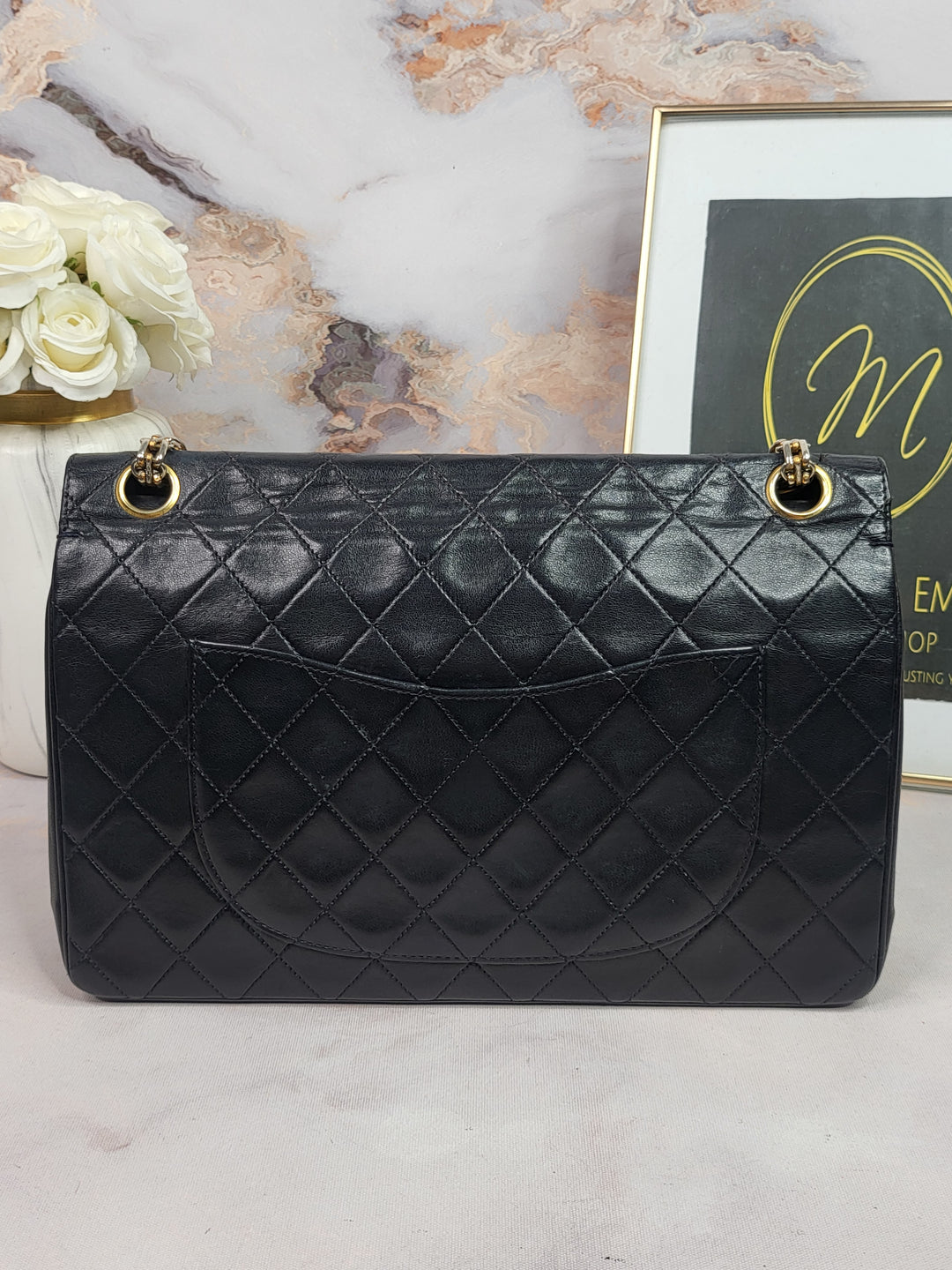 Chanel Lambskin Paris Edition Double Flap