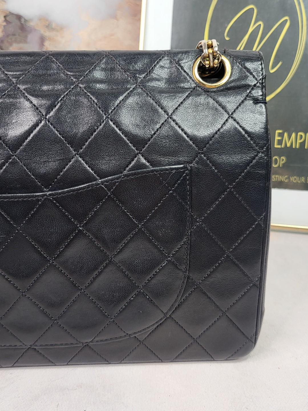 Chanel Lambskin Paris Edition Double Flap