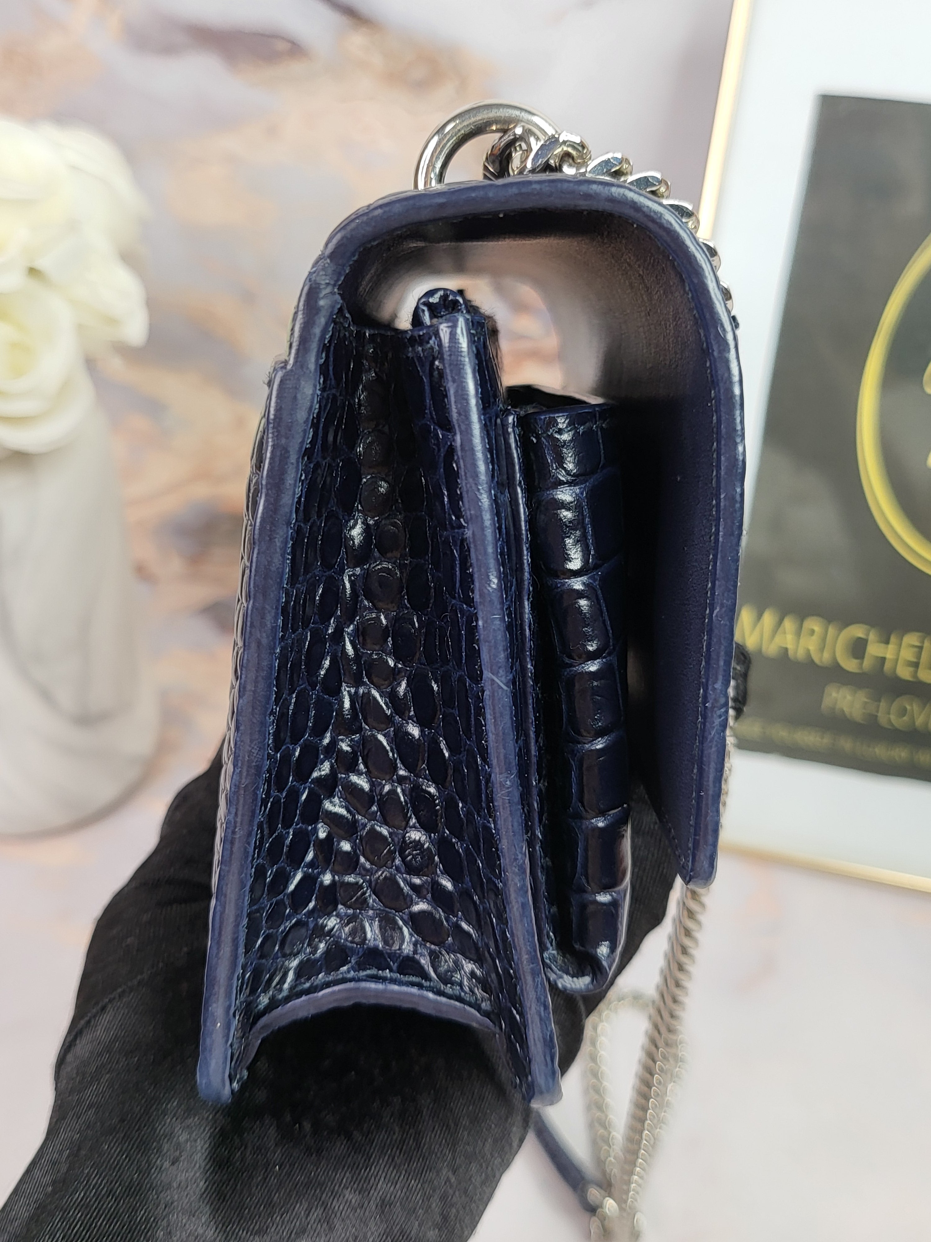 専用ページ③ Croc Embossed Mini Sunset Saint Laurent Saint Laurent Sunset