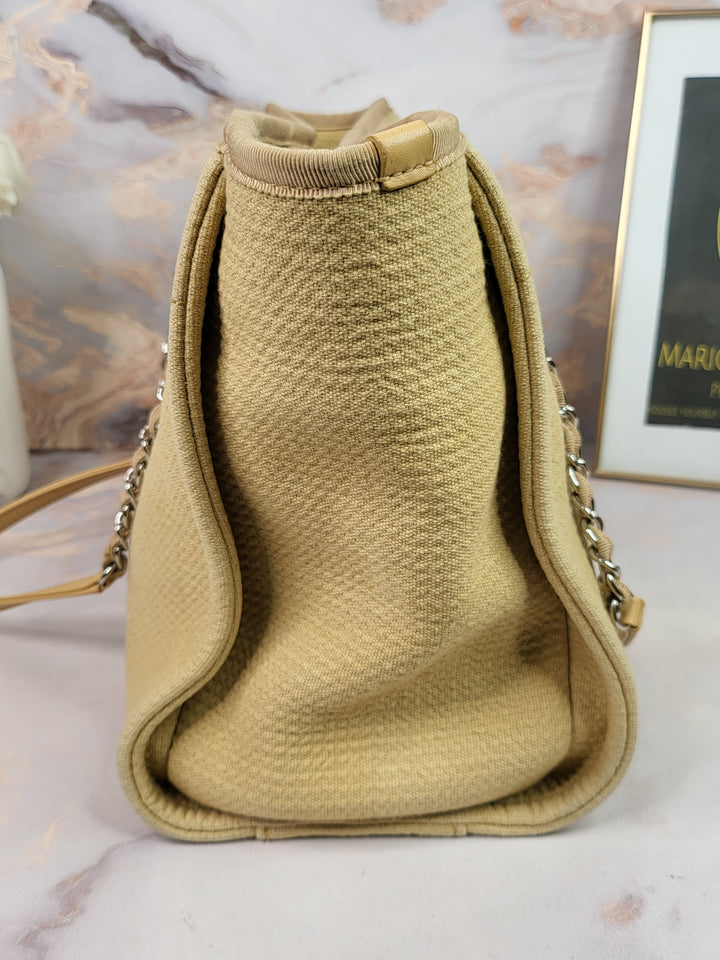 Chanel Deauville Tote Beige Medium