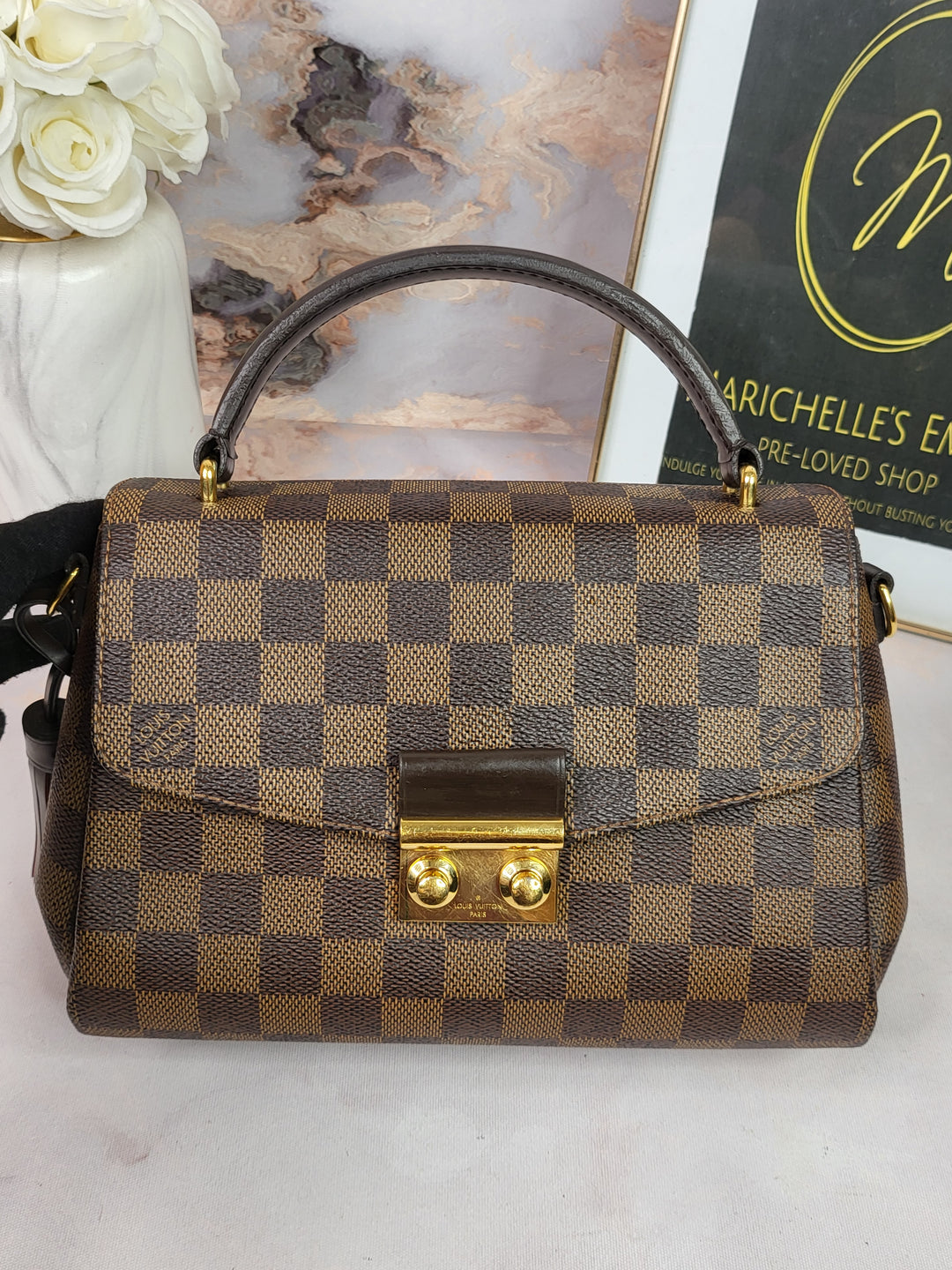 Louis Vuitton Damier Ebene Croisette