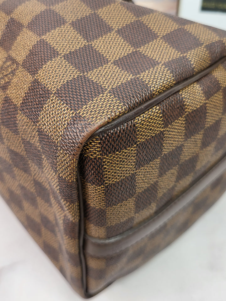 Louis Vuitton Damier Ebene Speedy 30 Bandouliere