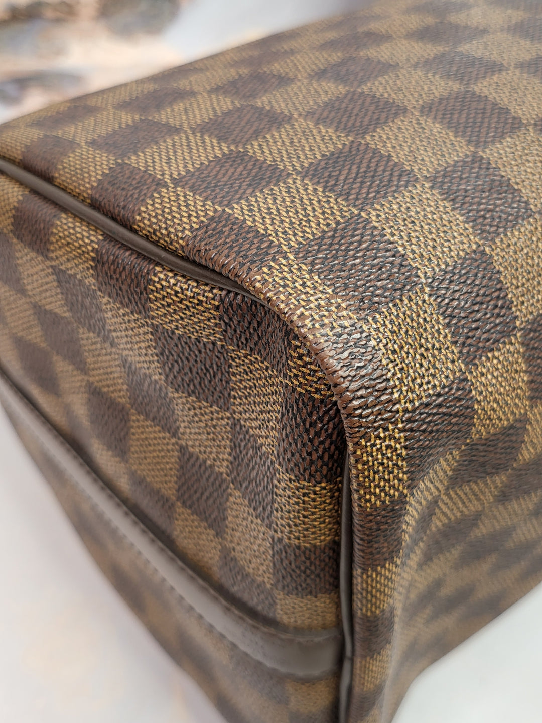 Louis Vuitton Damier Ebene Speedy 30 Bandouliere