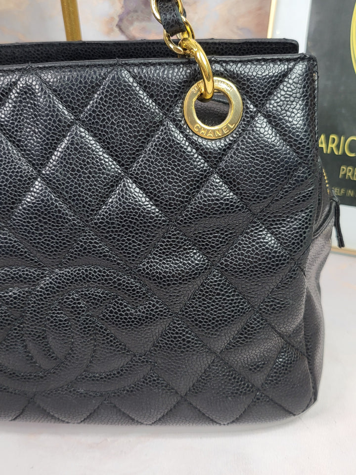 Chanel Caviar Petite Tote Bag PTT