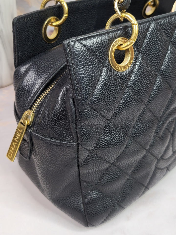 Chanel Caviar Petite Tote Bag PTT