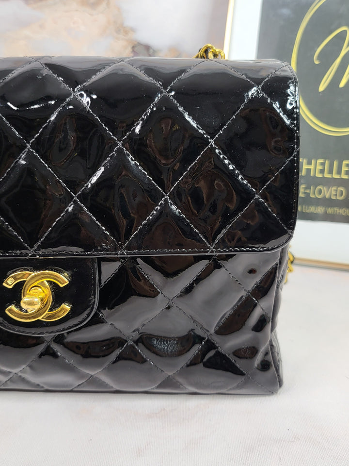 Chanel Patent Single Flap