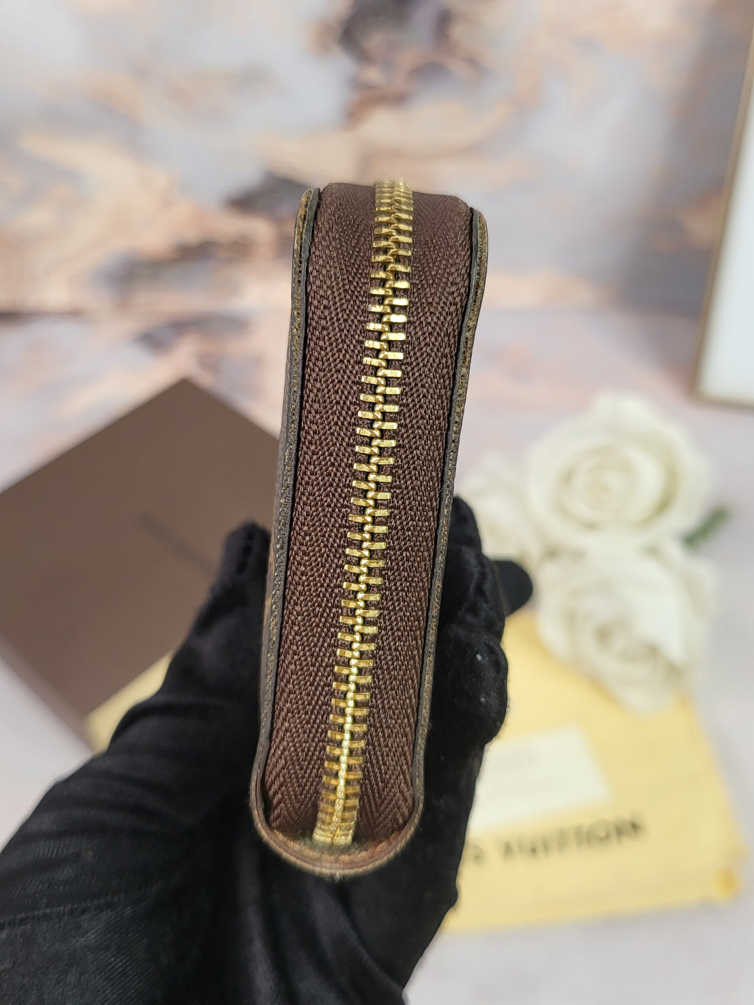 Louis Vuitton Monogram Zippy Coin Wallet