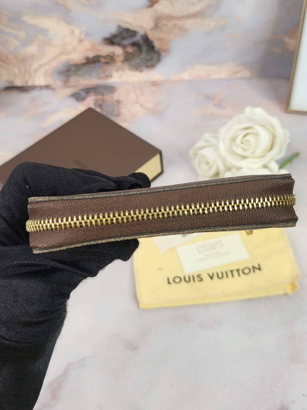 Louis Vuitton Monogram Zippy Coin Wallet