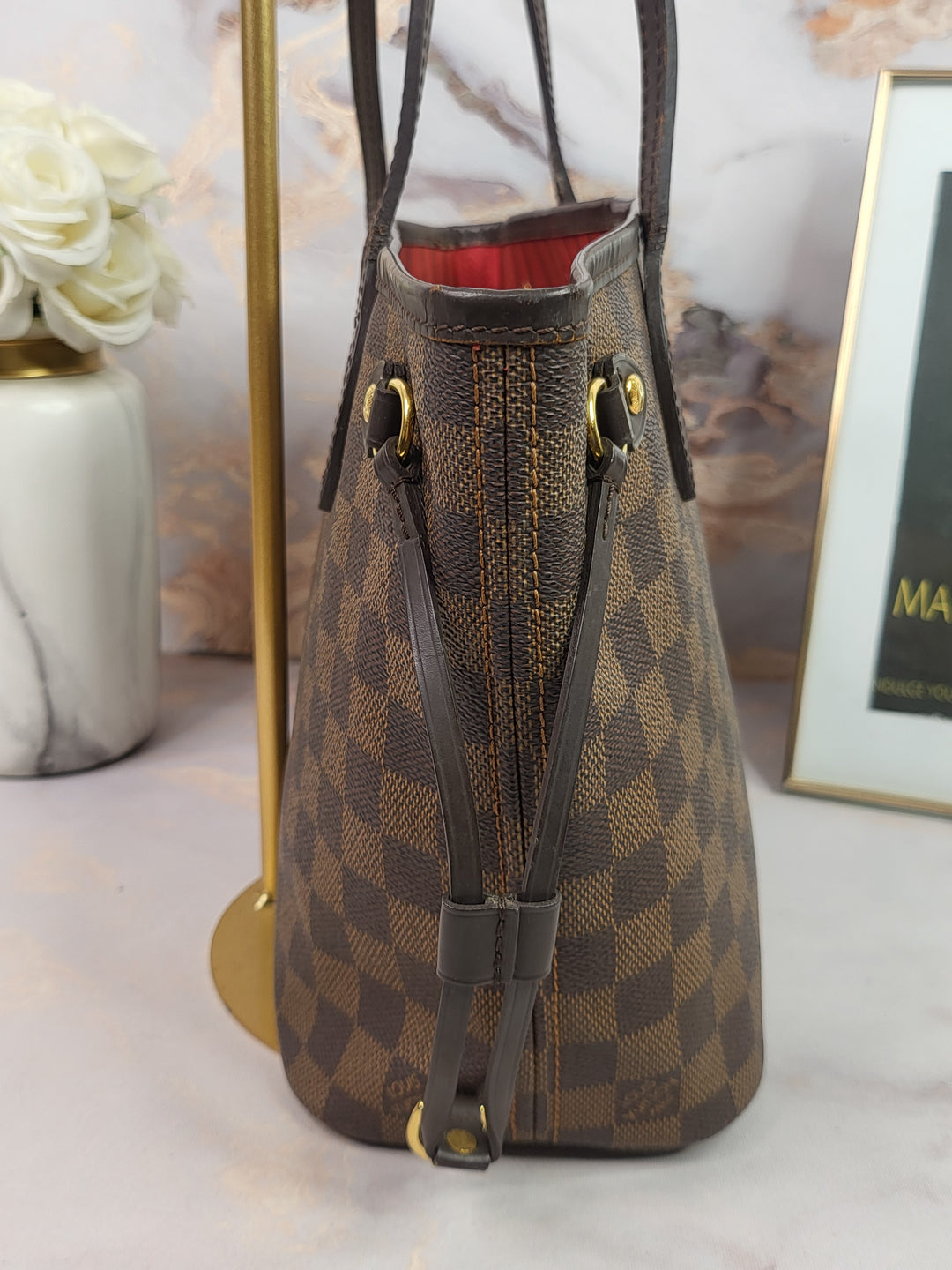 Louis Vuitton Damier Ebene Neverfull PM