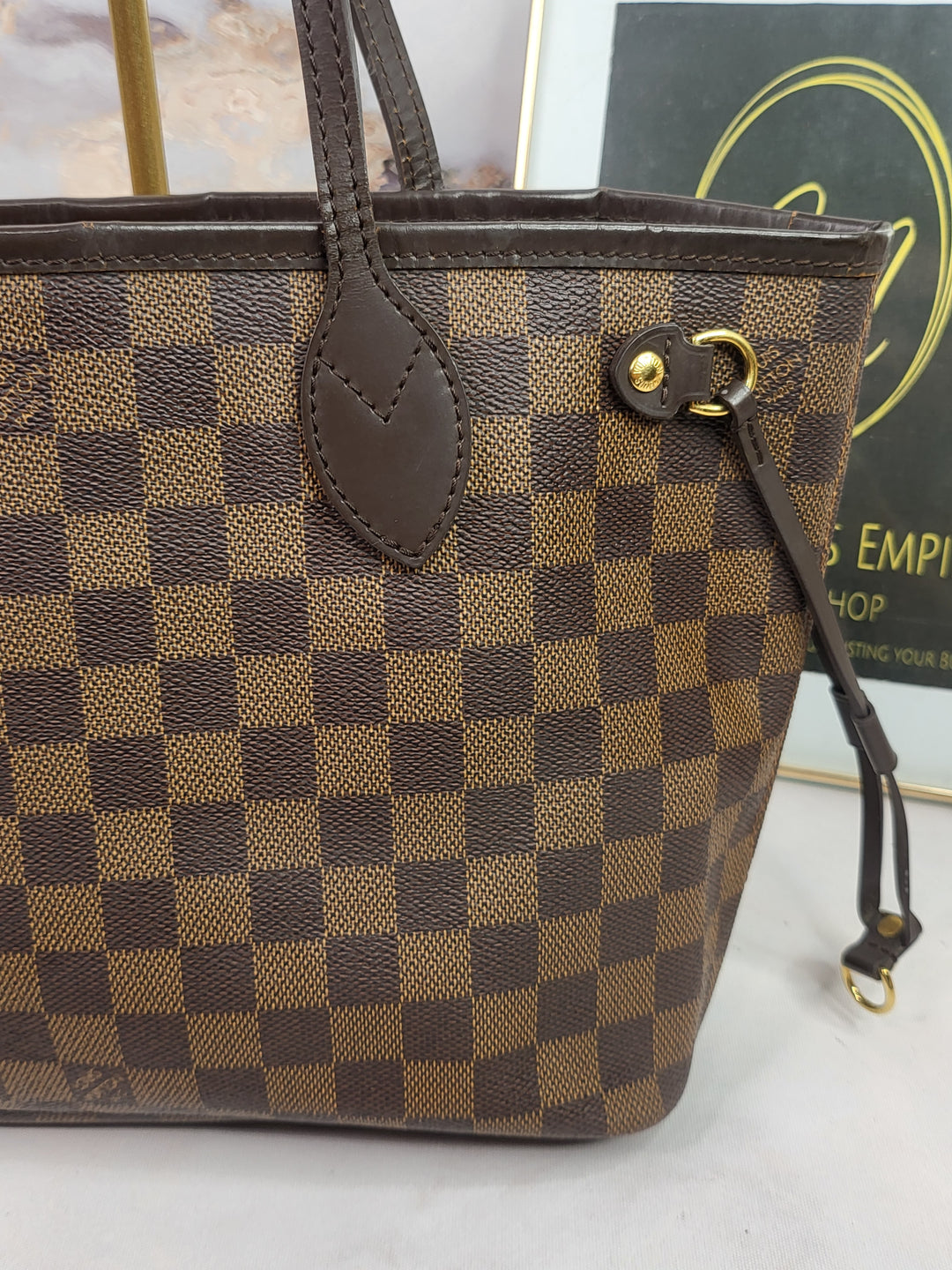 Louis Vuitton Damier Ebene Neverfull PM