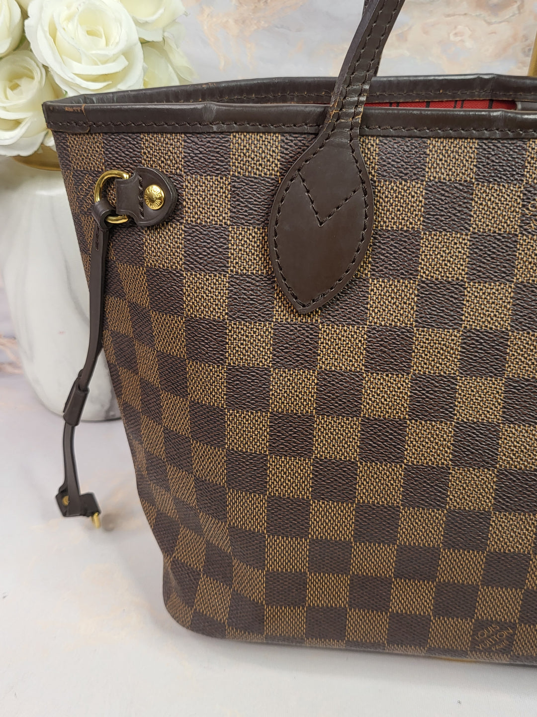 Louis Vuitton Damier Ebene Neverfull PM