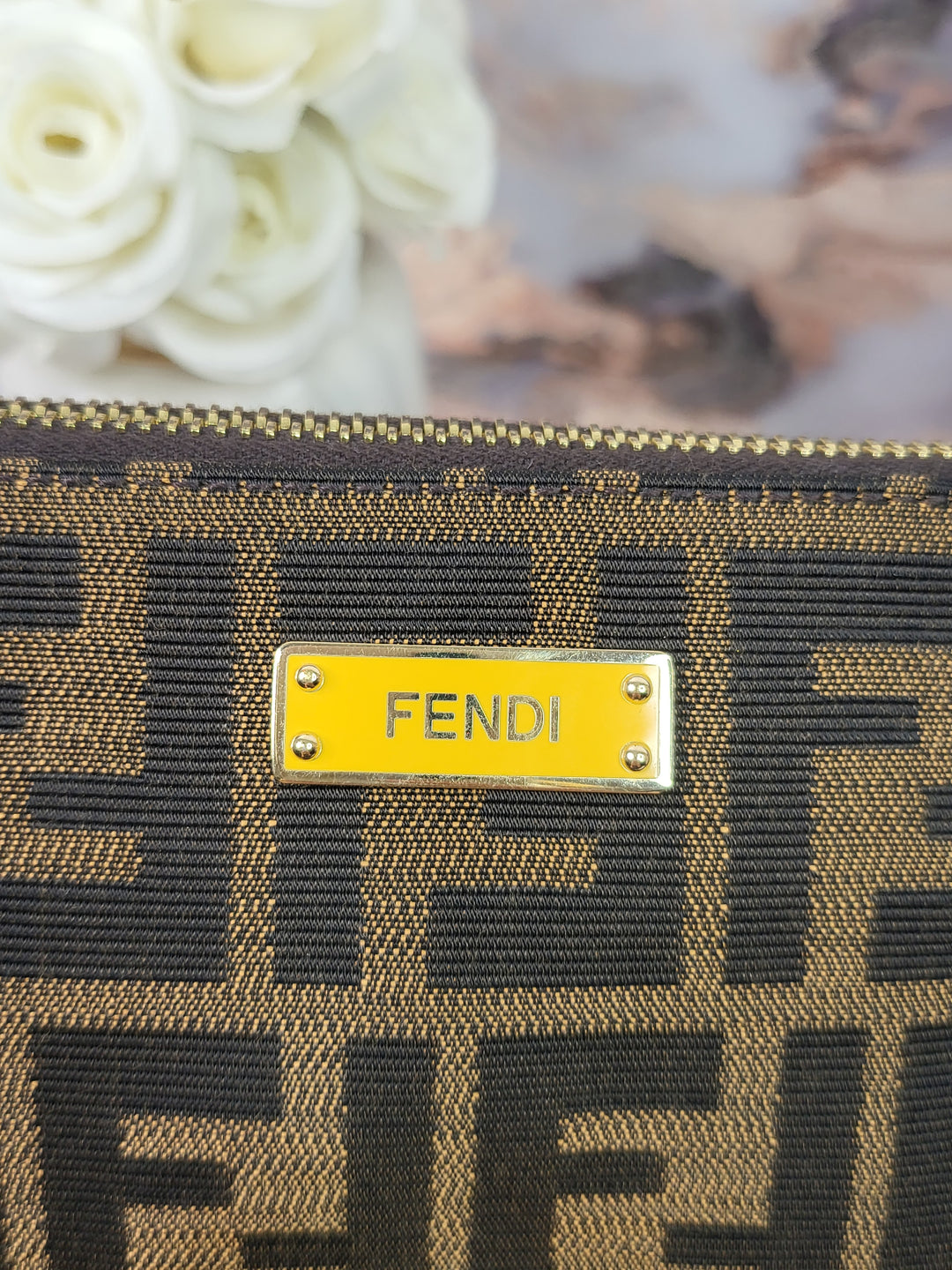 Fendi Zucca Pochette