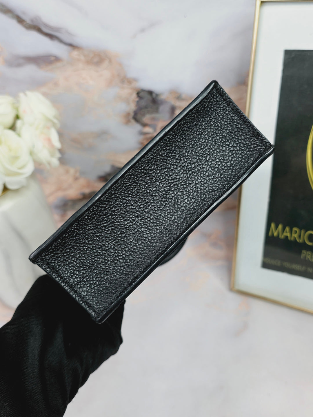 Louis Vuitton Empreinte Noir Petite Sac Plat