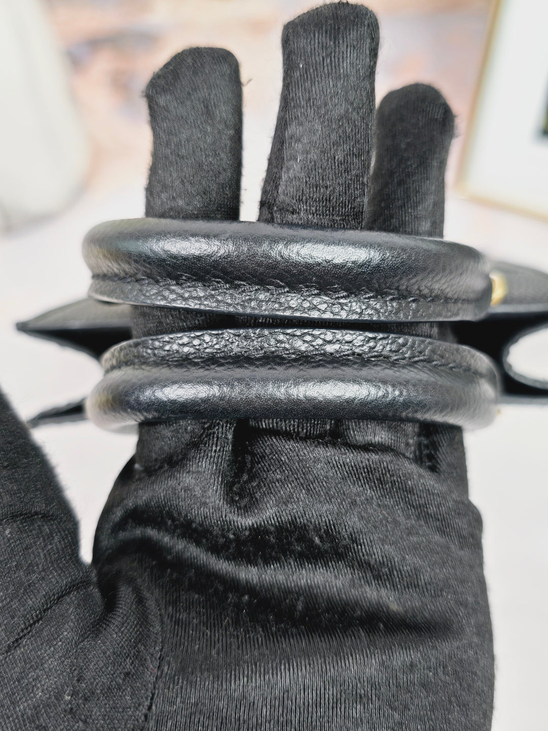 Louis Vuitton Empreinte Noir Petite Sac Plat