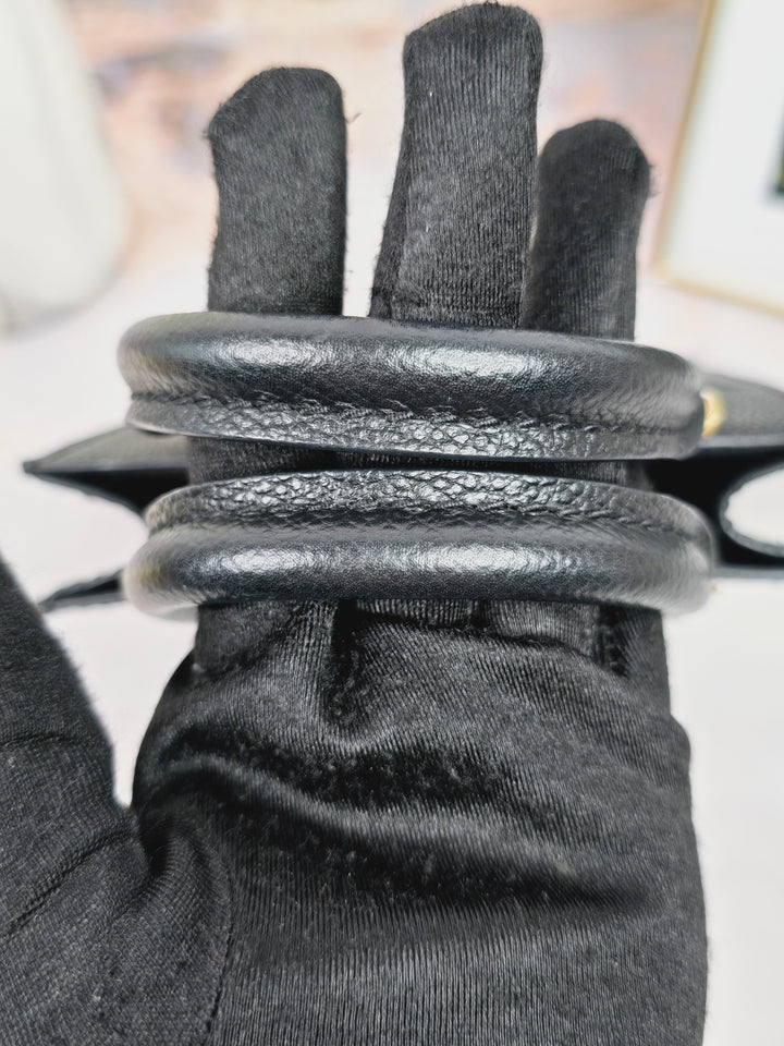 Louis Vuitton Empreinte Noir Petite Sac Plat