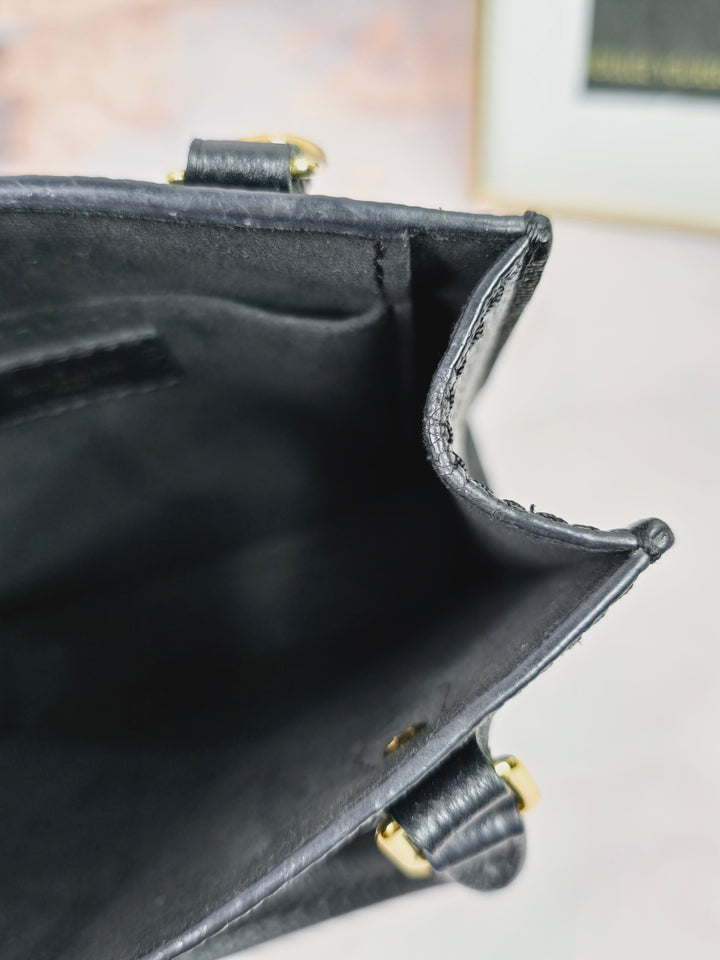 Louis Vuitton Empreinte Noir Petite Sac Plat