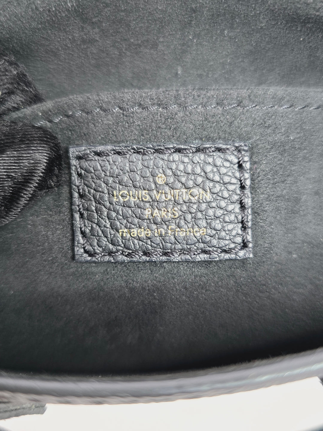 Louis Vuitton Empreinte Noir Petite Sac Plat