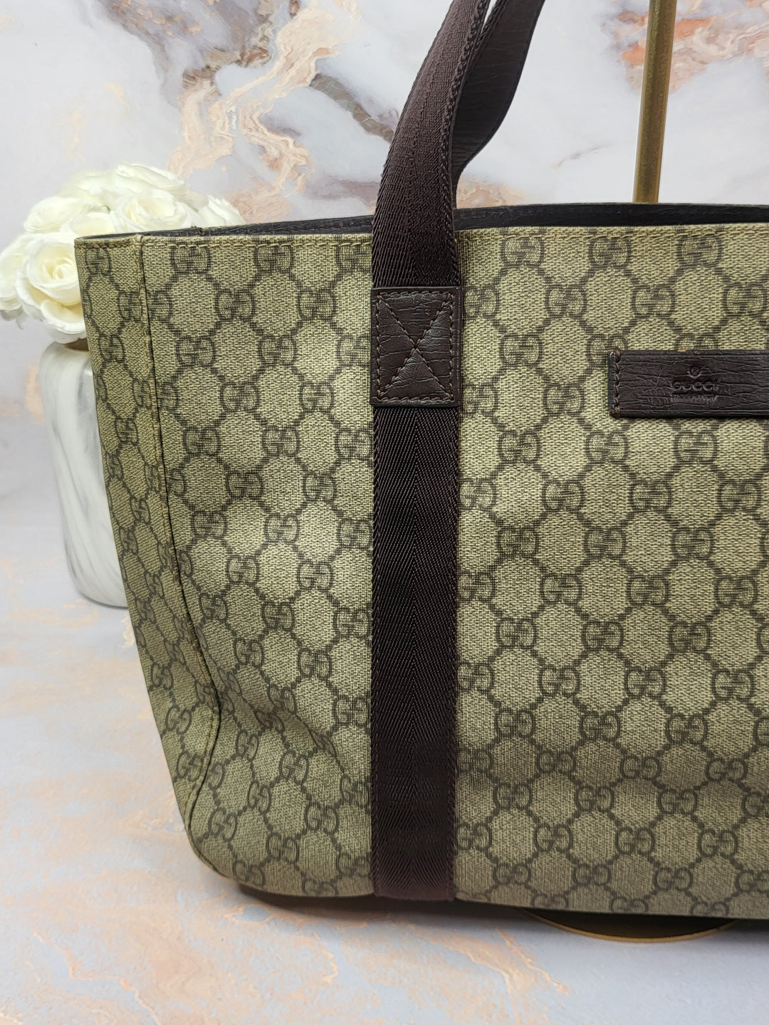 Gucci PVC Joy Large Tote Bag