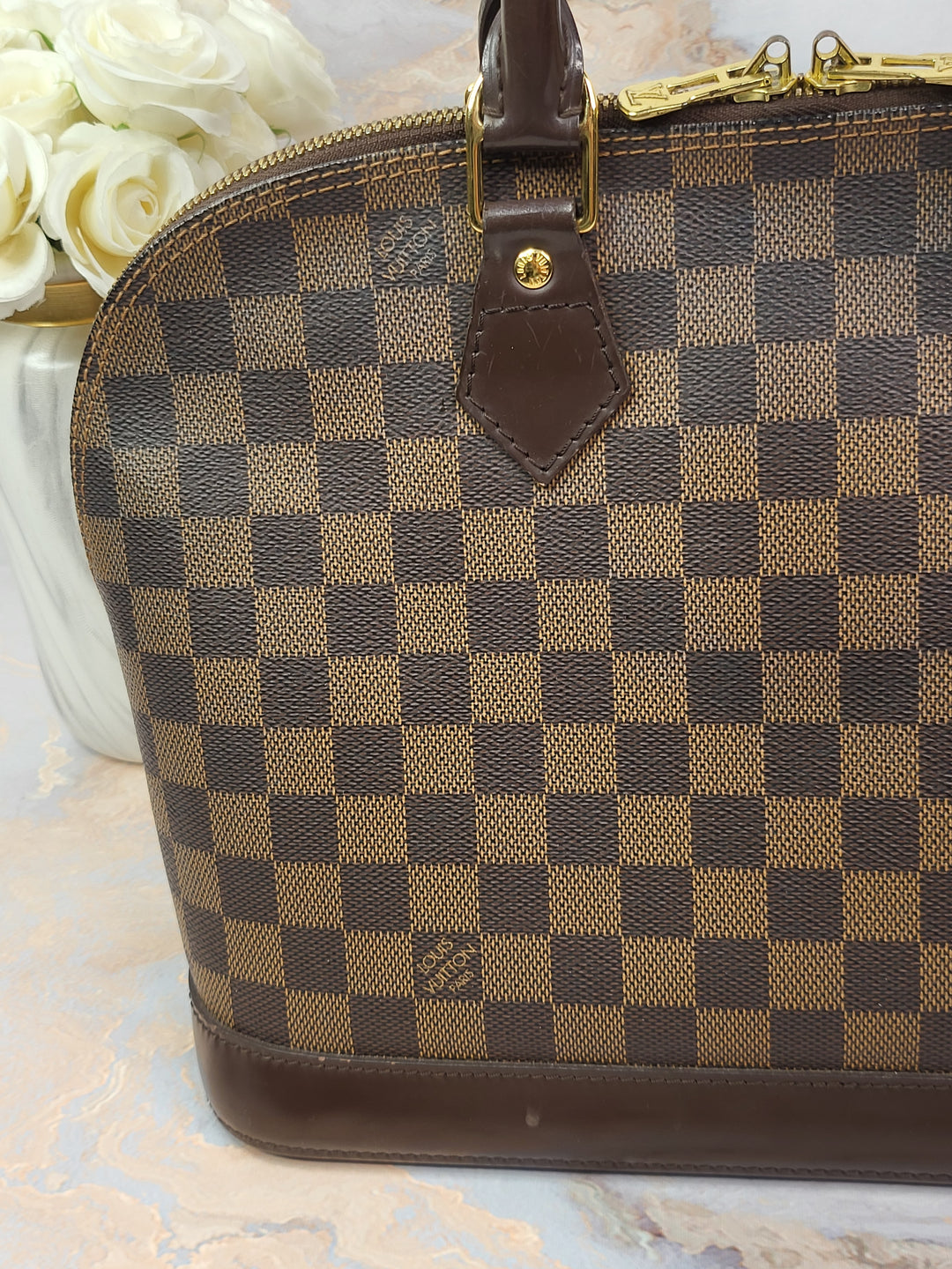 Louis Vuitton Damier Ebene Alma PM