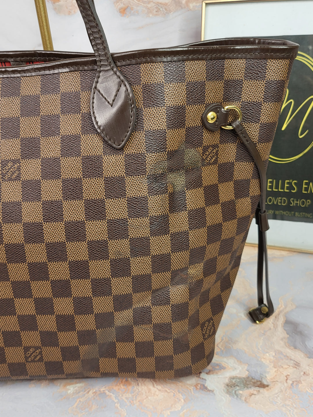 Louis Vuitton Damier Ebene Neverfull MM