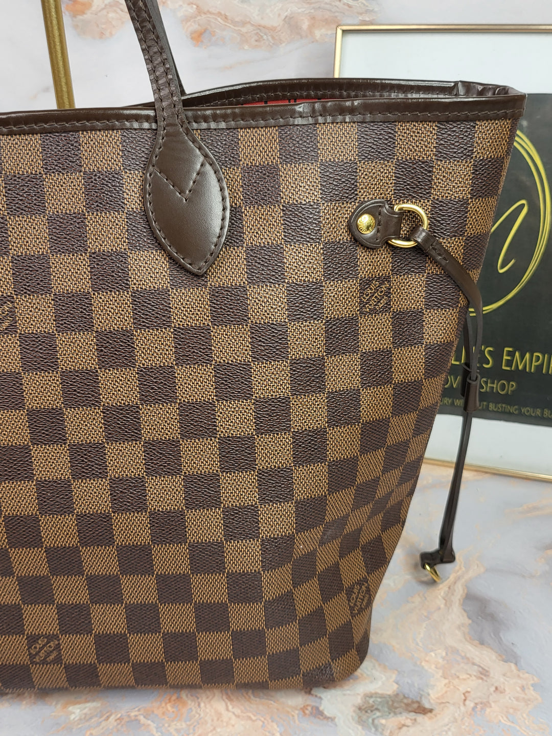 Louis Vuitton Damier Ebene Neverfull MM