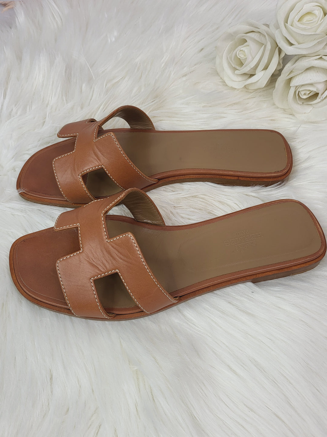 Hermes Oran Sandal Size 36