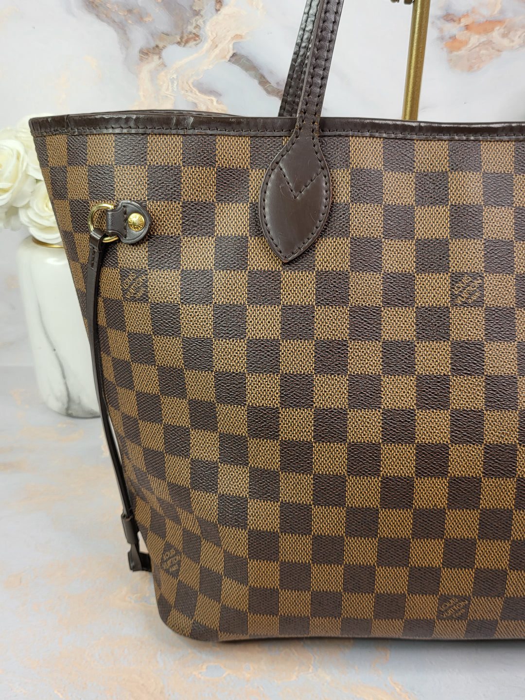 Louis Vuitton Damier Ebene Neverfull MM