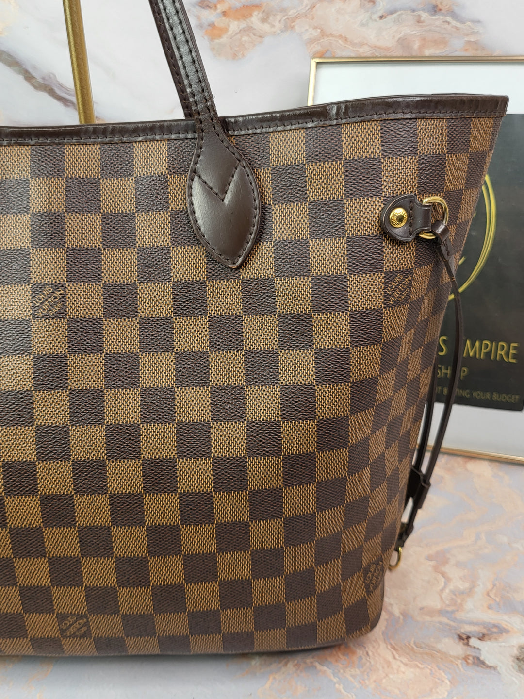 Louis Vuitton Damier Ebene Neverfull MM