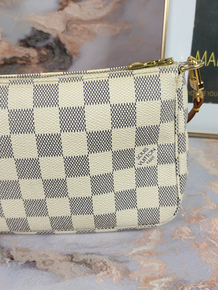 Louis Vuitton Damier Azur Pochette Accessories