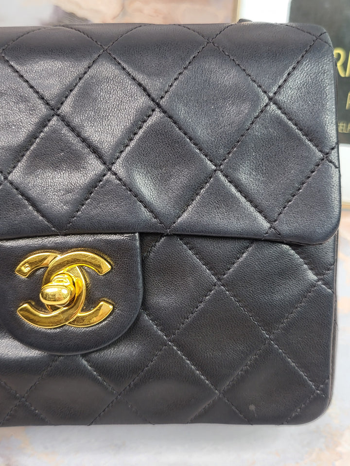 Chanel Lambskin Square Mini