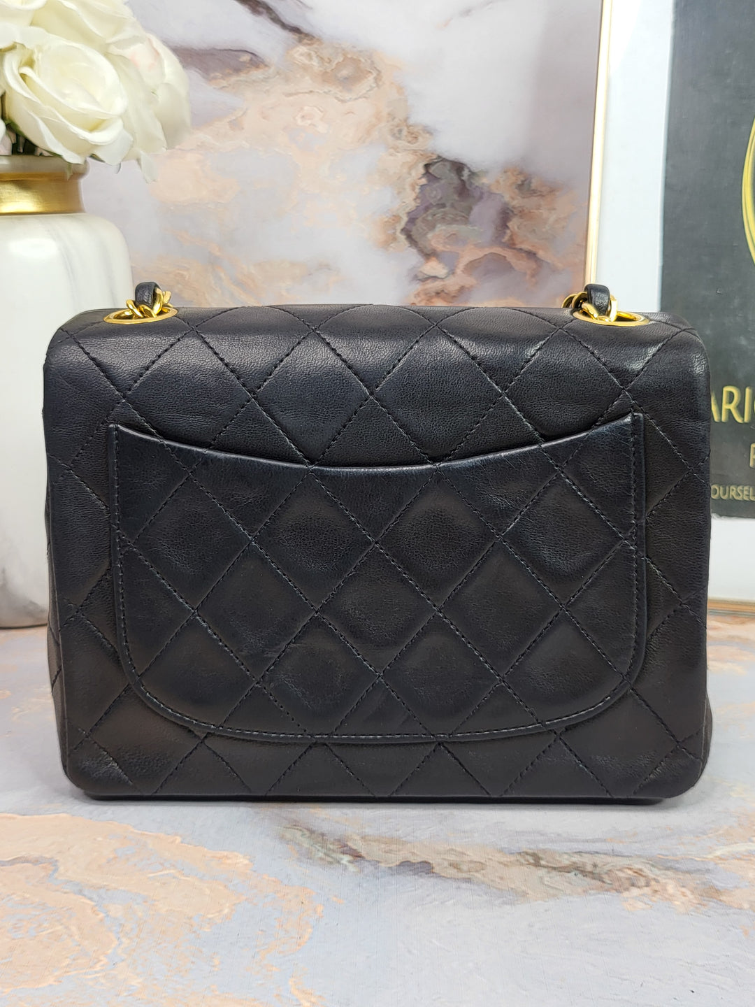 Chanel Lambskin Square Mini