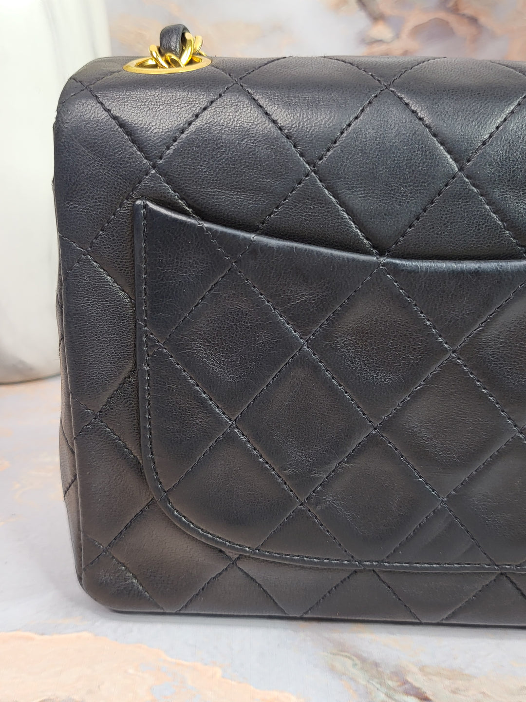 Chanel Lambskin Square Mini