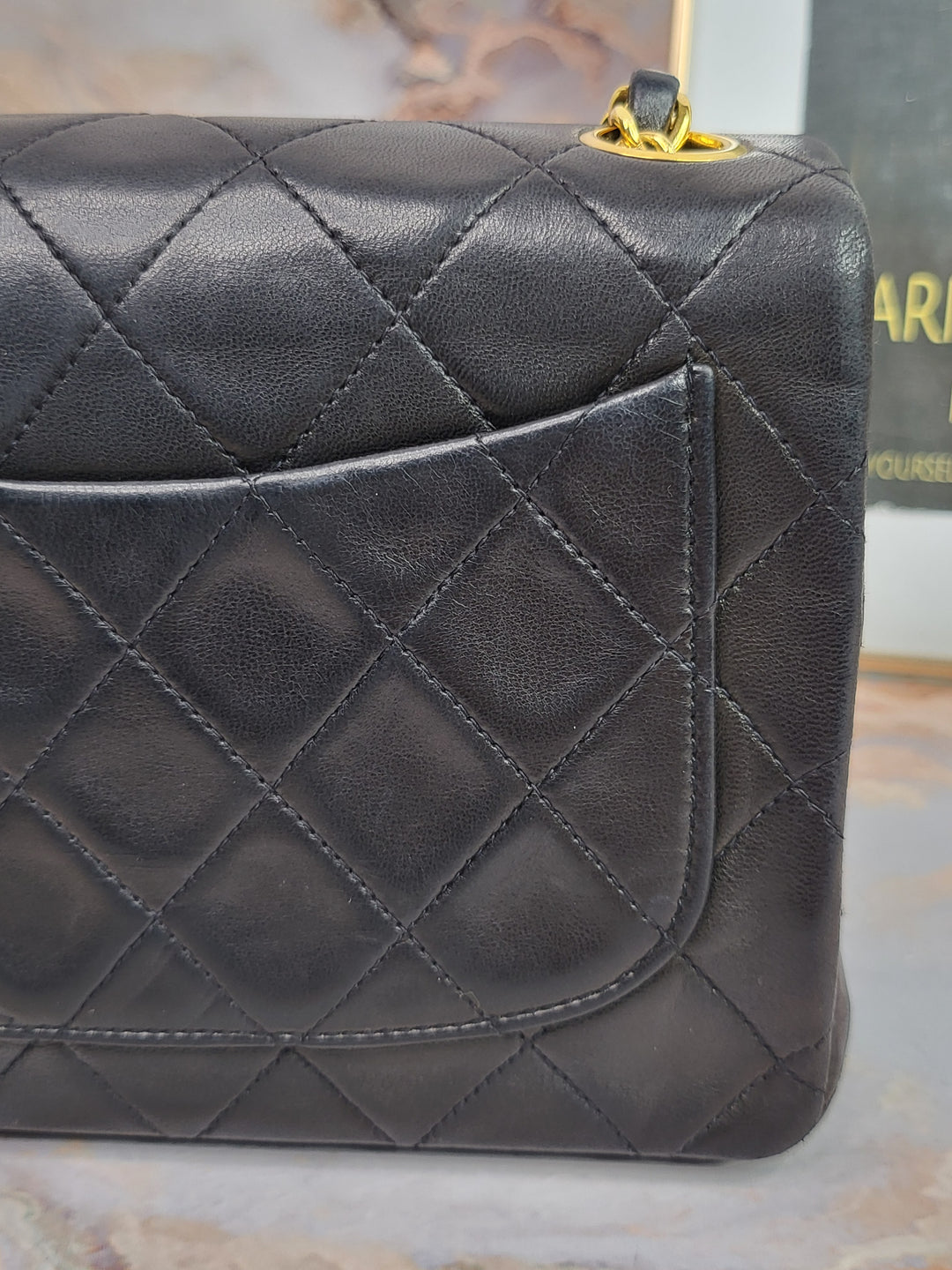 Chanel Lambskin Square Mini