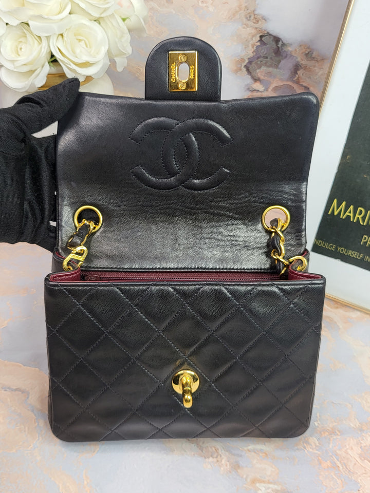 Chanel Lambskin Square Mini