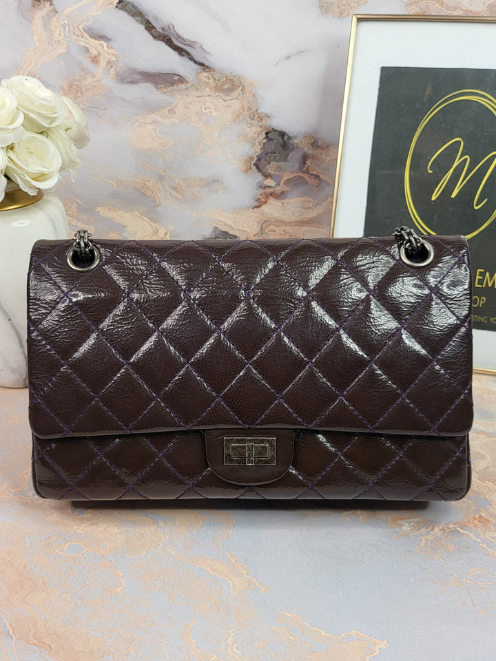 Chanel Patent Medium Double Flap Reissue 226