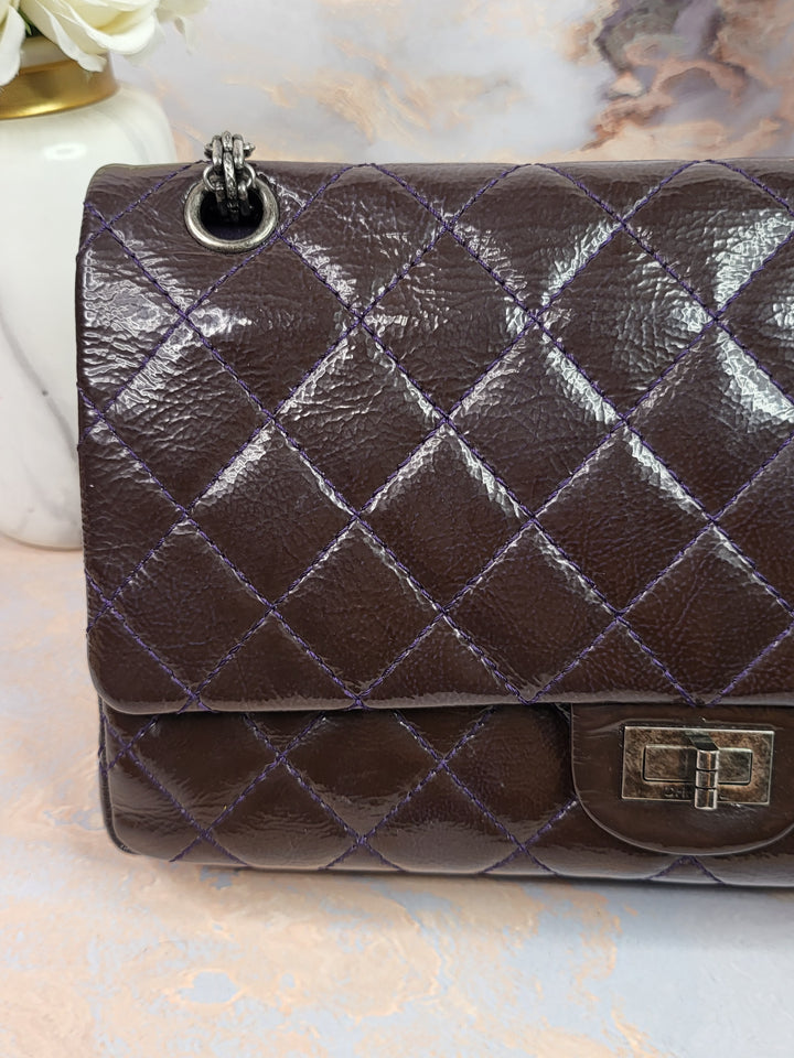 Chanel Patent Medium Double Flap Reissue 226