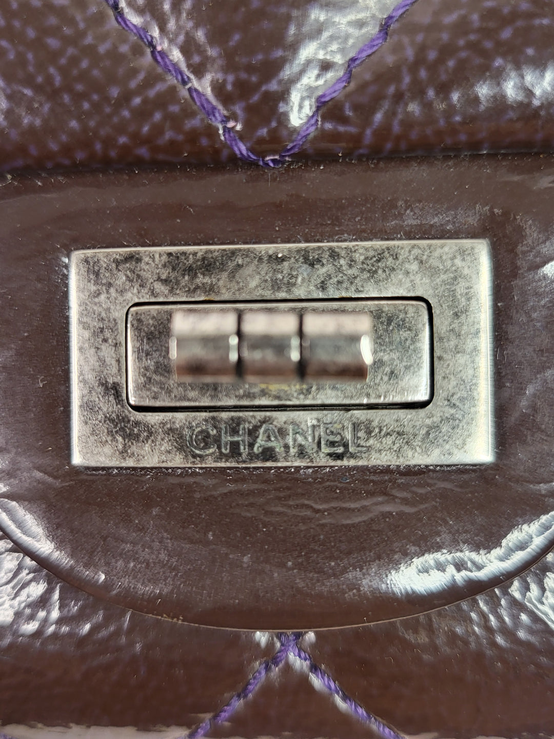 Chanel Patent Medium Double Flap Reissue 226