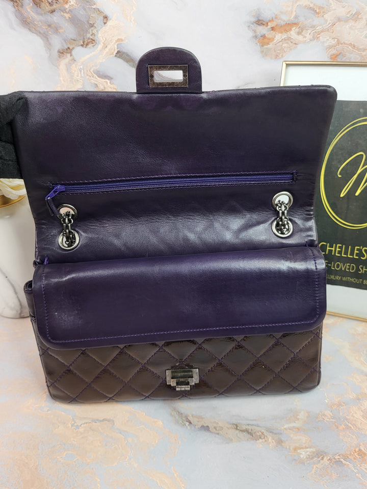 Chanel Patent Medium Double Flap Reissue 226