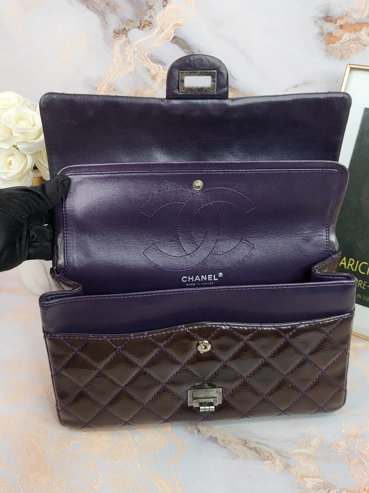 Chanel Patent Medium Double Flap Reissue 226